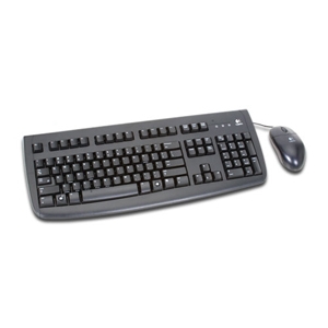bord Engel Svarende til Logitech Deluxe 250 Desktop Keyboard And Mouse Combo