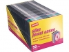 Staples 5mm Slim Jewel Cases, 50/Pack