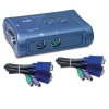 TRENDnet TK-205K KVM Switch with Integrated Cables