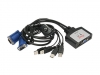 Rosewill RKV-2UC 2-Port USB KVM Switch